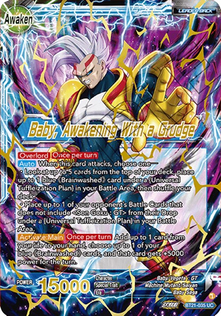 Baby // Baby, Awakening With a Grudge (Giant Card) (BT21-035) [Oversized Cards] | Good Games Adelaide SA