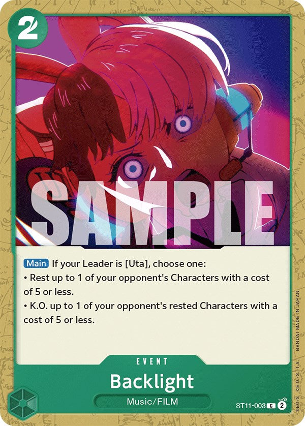 Backlight [Starter Deck: Uta] | Good Games Adelaide SA