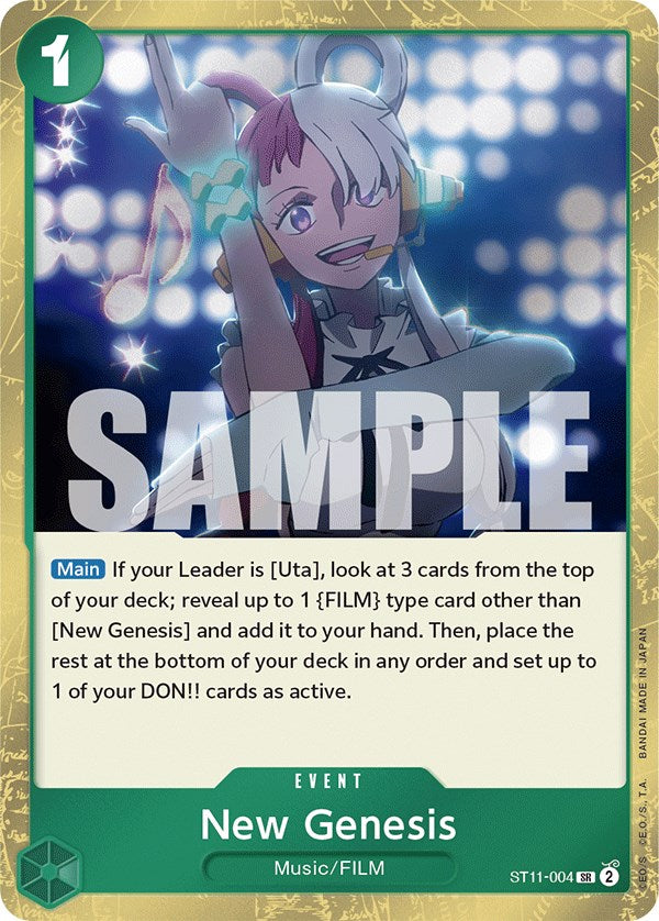 New Genesis [Starter Deck: Uta] | Good Games Adelaide SA