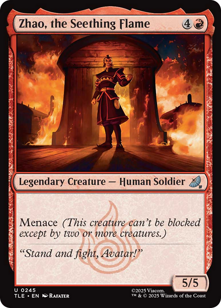 Zhao, the Seething Flame [Avatar: The Last Airbender: Eternal-Legal] | Good Games Adelaide SA