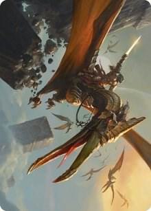 Skyhunter Strike Force Art Card 9 (Art Series: Phyrexia: All Will Be One)  | Good Games Adelaide SA