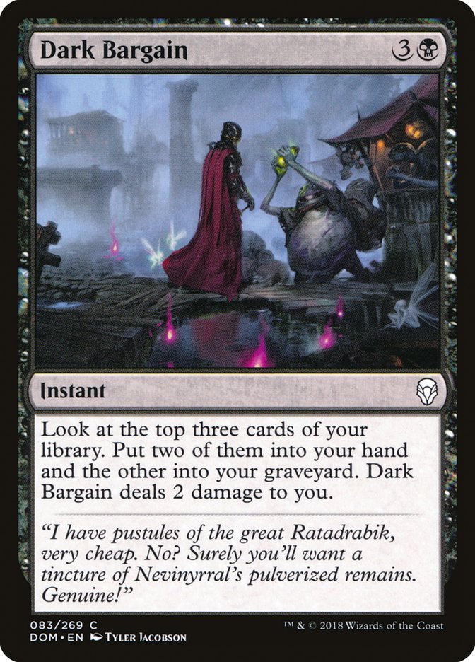 Dark Bargain [Dominaria] | Good Games Adelaide SA