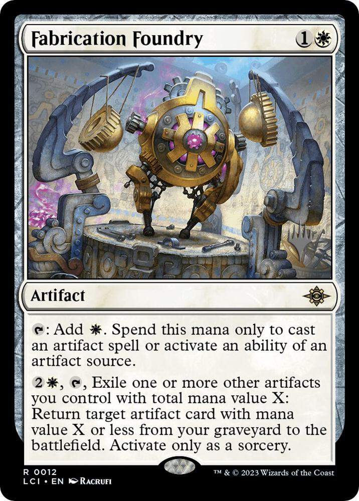 Fabrication Foundry 12 (Promo Pack: The Lost Caverns of Ixalan)  - Foil | Good Games Adelaide SA