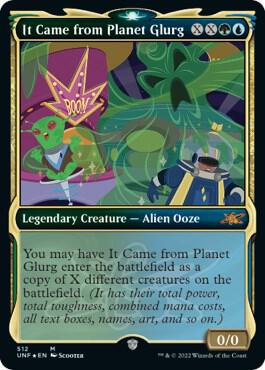 It Came from Planet Glurg Showcase Galaxy Foil 512 (Unfinity)  - Foil | Good Games Adelaide SA