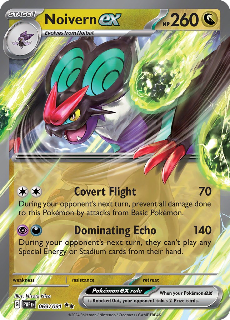 Noivern ex (069/091) [Scarlet & Violet: Paldean Fates] | Good Games Adelaide SA