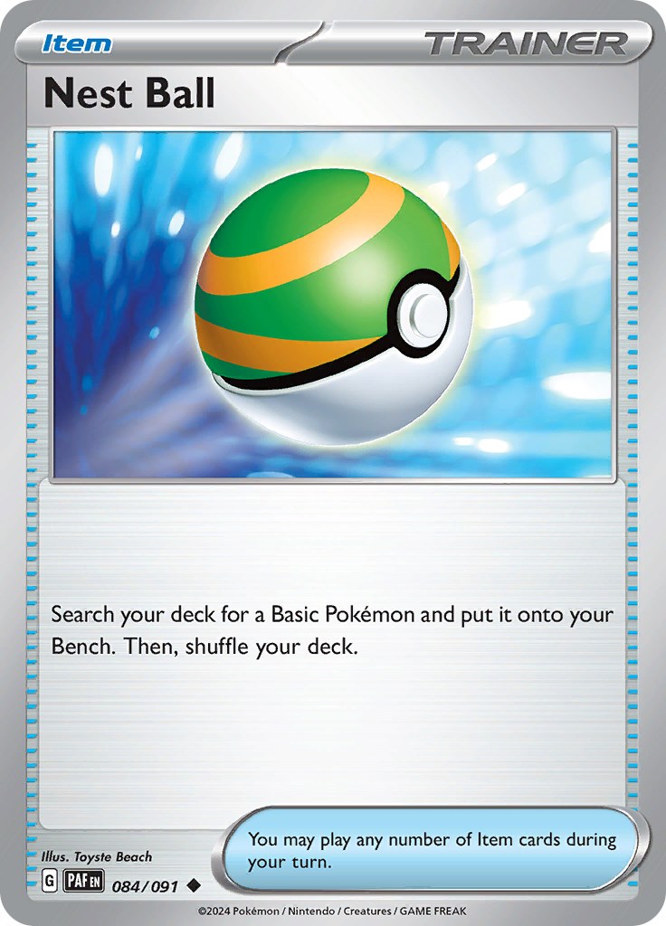 Nest Ball (084/091) [Scarlet & Violet: Paldean Fates] | Good Games Adelaide SA