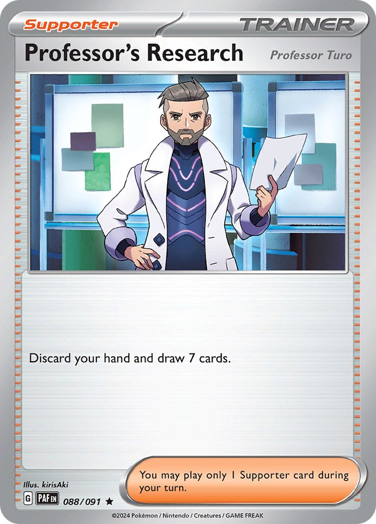 Professor's Research (088/091) [Scarlet & Violet: Paldean Fates] | Good Games Adelaide SA