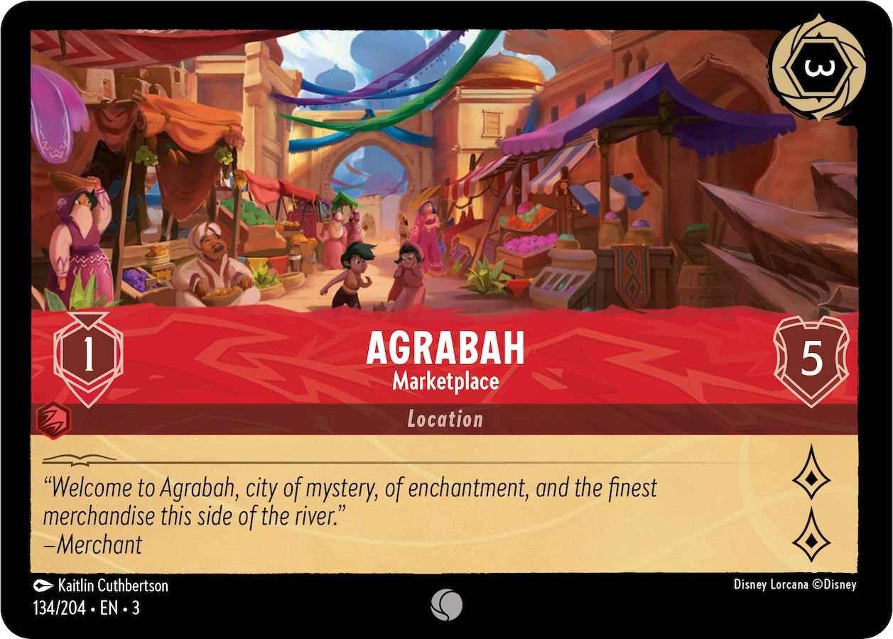 Agrabah - Marketplace (134/204) [Into the Inklands] | Good Games Adelaide SA