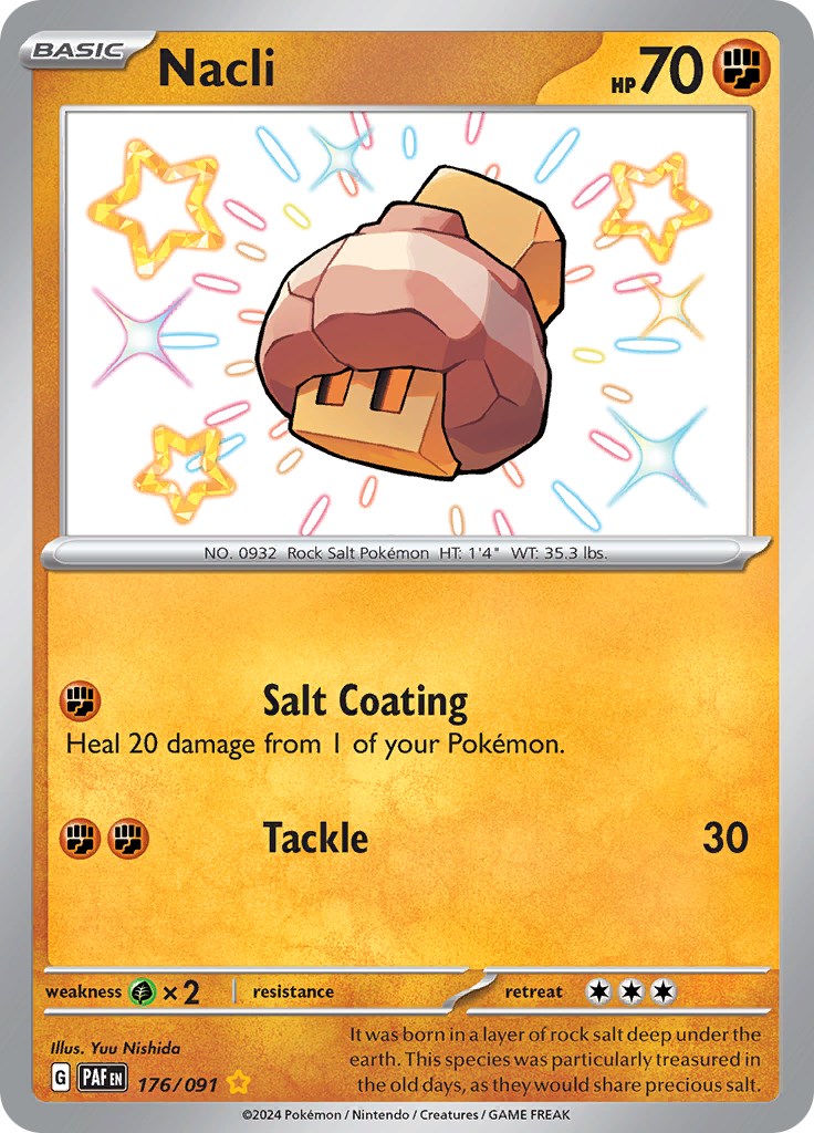 Nacli (176/091) [Scarlet & Violet: Paldean Fates] | Good Games Adelaide SA