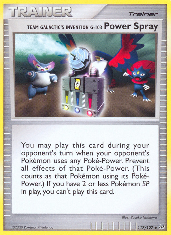 Team Galactic's Invention G-103 Power Spray (117/127) [Platinum: Base Set] | Good Games Adelaide SA
