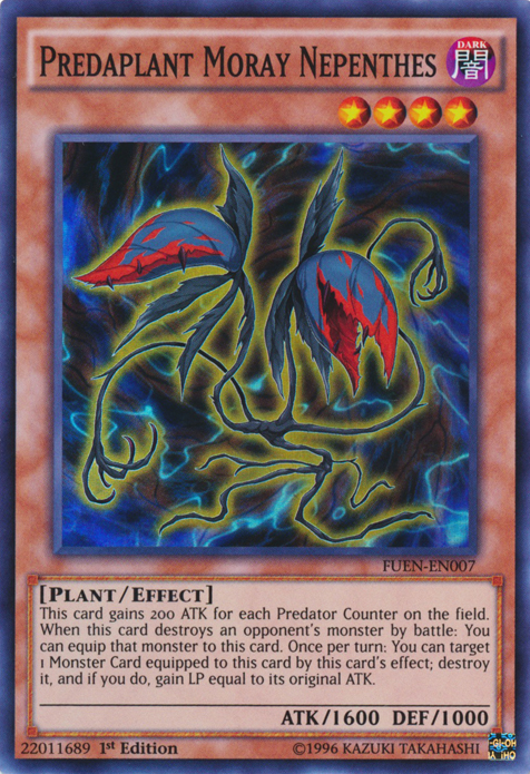 Predaplant Moray Nepenthes [FUEN-EN007] Super Rare | Good Games Adelaide SA