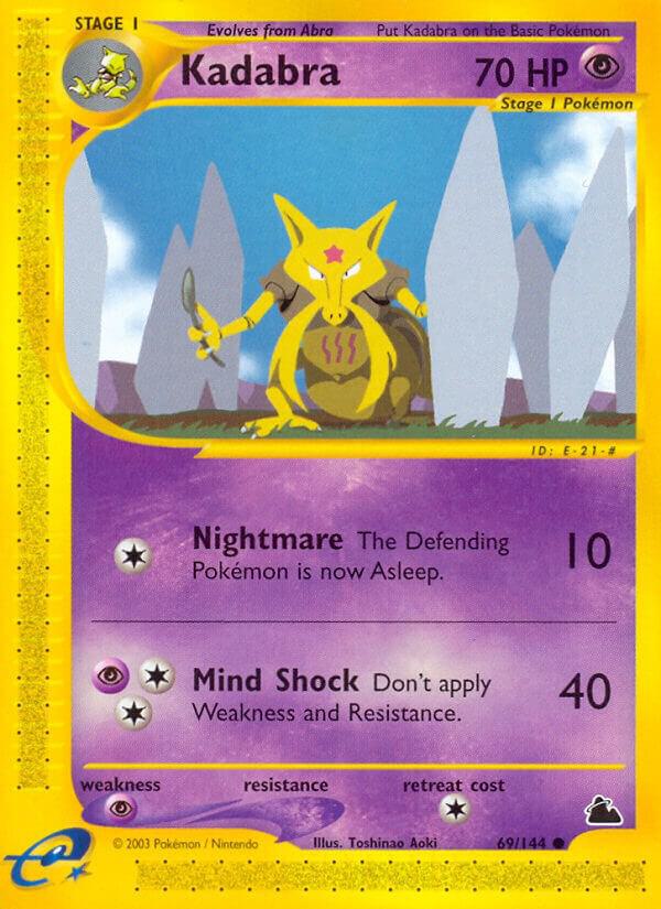 Kadabra 069/144 (Skyridge)  | Good Games Adelaide SA