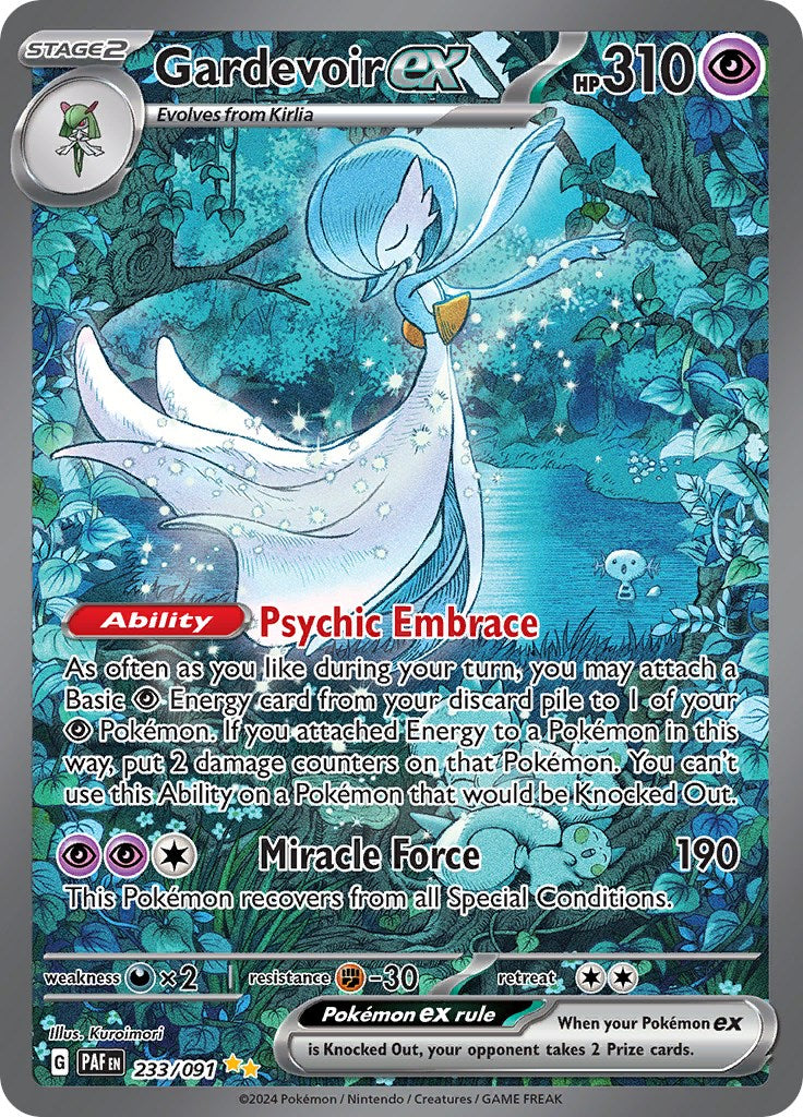 Gardevoir ex (233/091) [Scarlet & Violet: Paldean Fates] | Good Games Adelaide SA