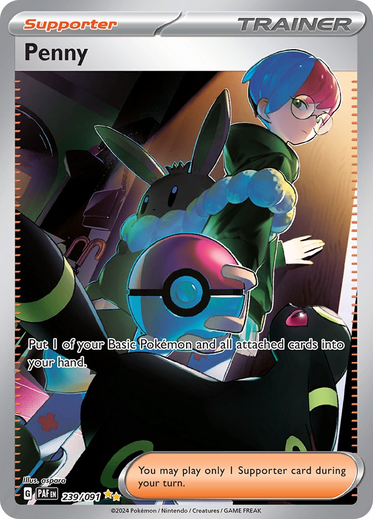 Penny (239/091) [Scarlet & Violet: Paldean Fates] | Good Games Adelaide SA