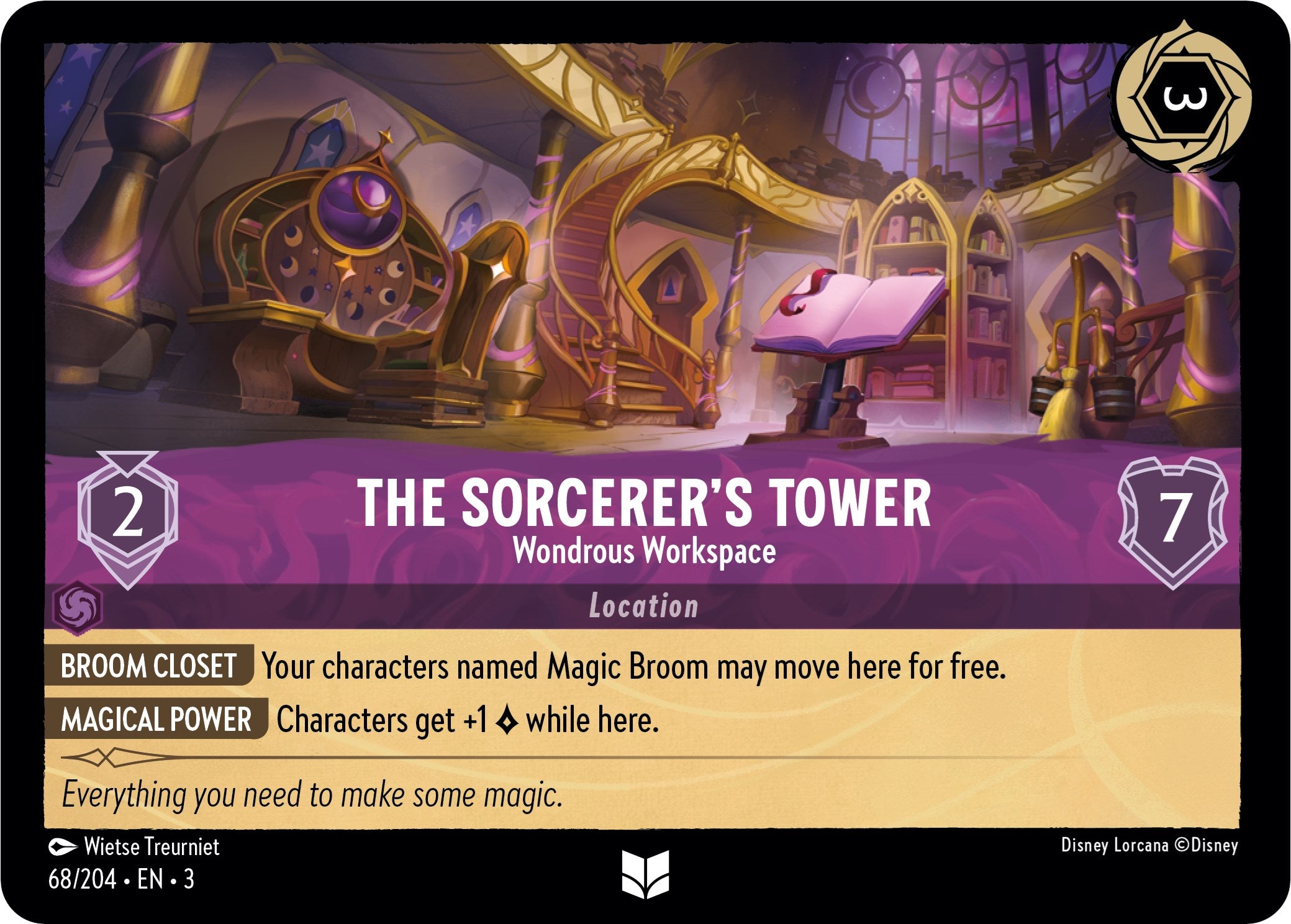 The Sorcerer's Tower - Wondrous Workspace (68/204) [Into the Inklands] | Good Games Adelaide SA