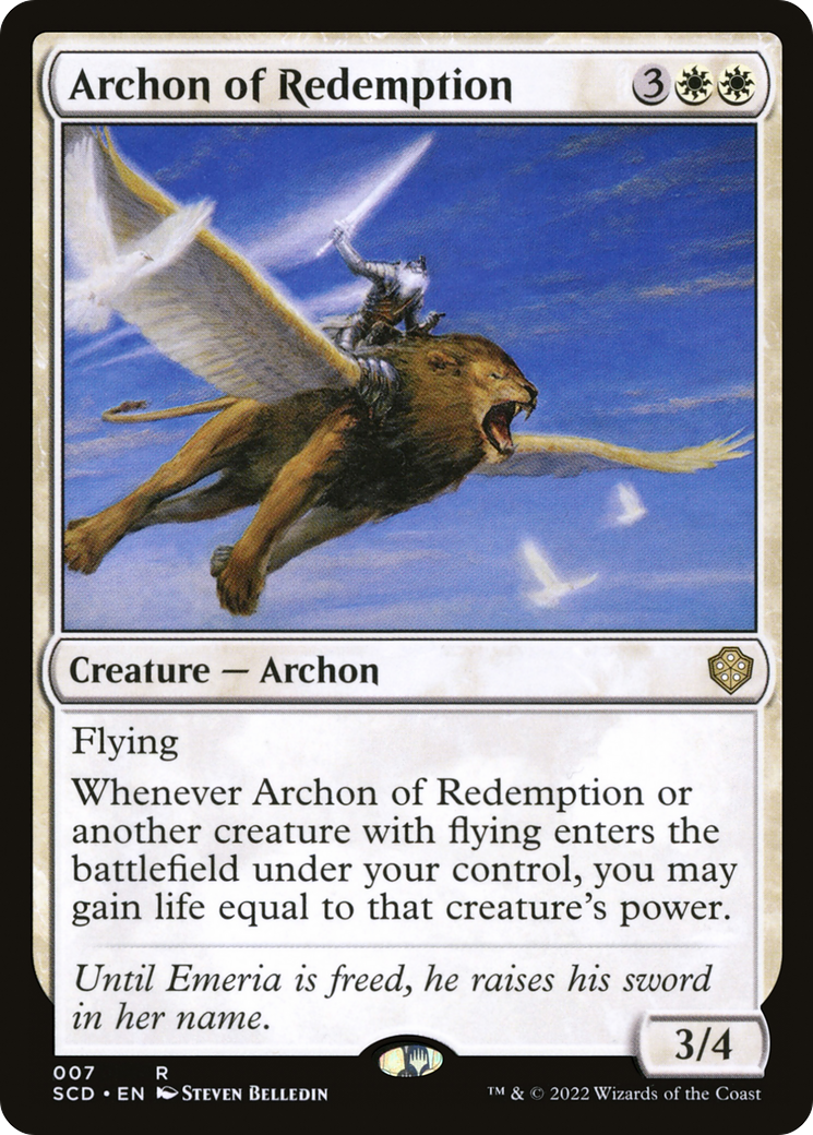 Archon of Redemption [Starter Commander Decks] | Good Games Adelaide SA