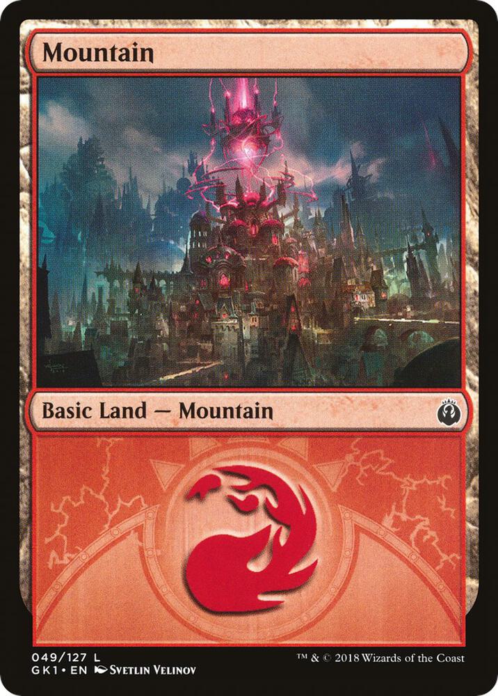 Mountain 49 (Guilds of Ravnica: Guild Kits)  | Good Games Adelaide SA
