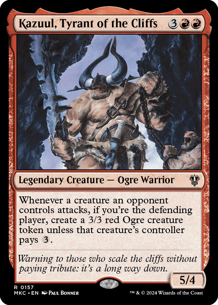 Kazuul, Tyrant of the Cliffs [Murders at Karlov Manor Commander] | Good Games Adelaide SA