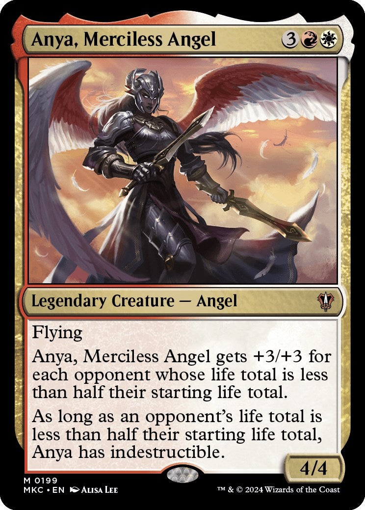 Anya, Merciless Angel [Murders at Karlov Manor Commander] | Good Games Adelaide SA
