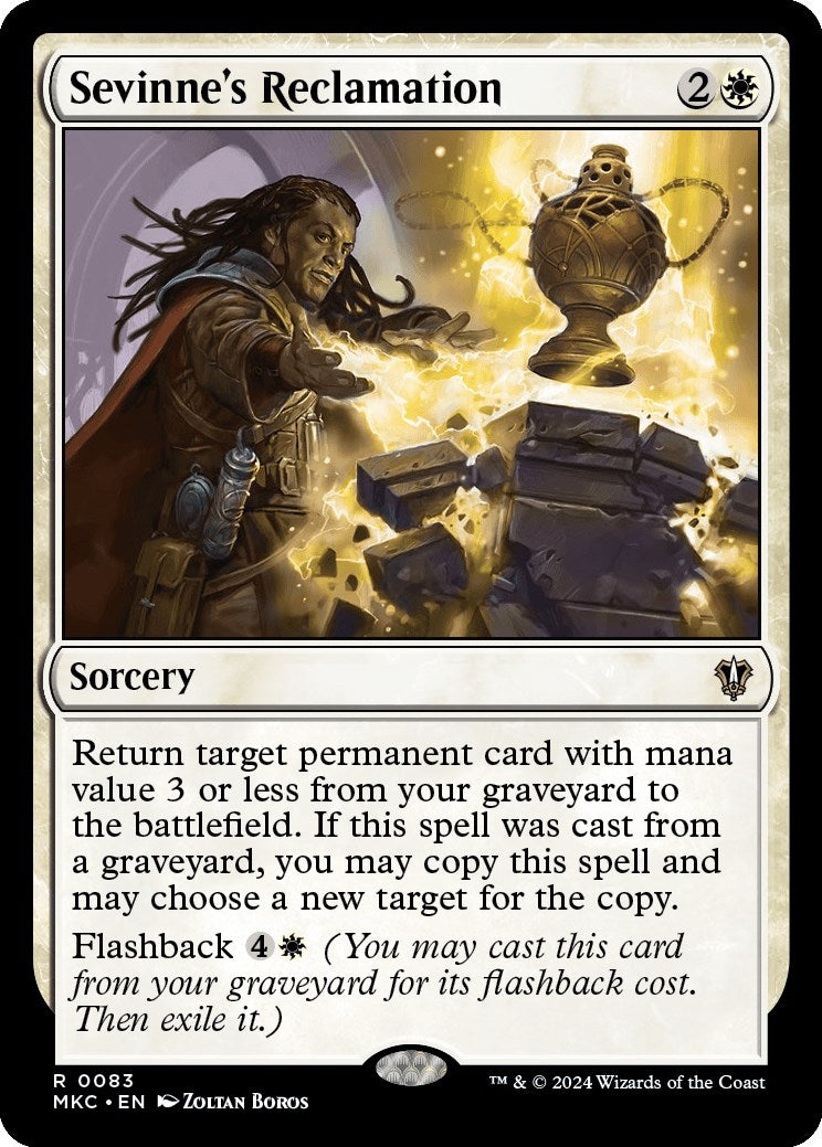 Sevinne's Reclamation [Murders at Karlov Manor Commander] | Good Games Adelaide SA