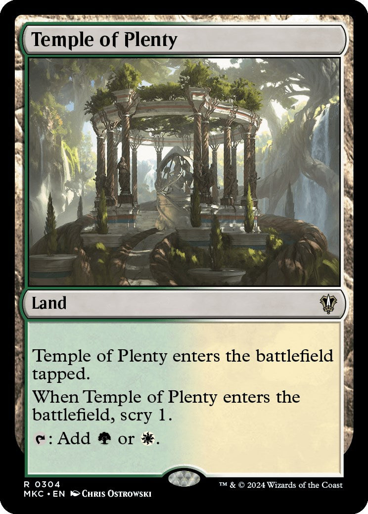 Temple of Plenty [Murders at Karlov Manor Commander] | Good Games Adelaide SA