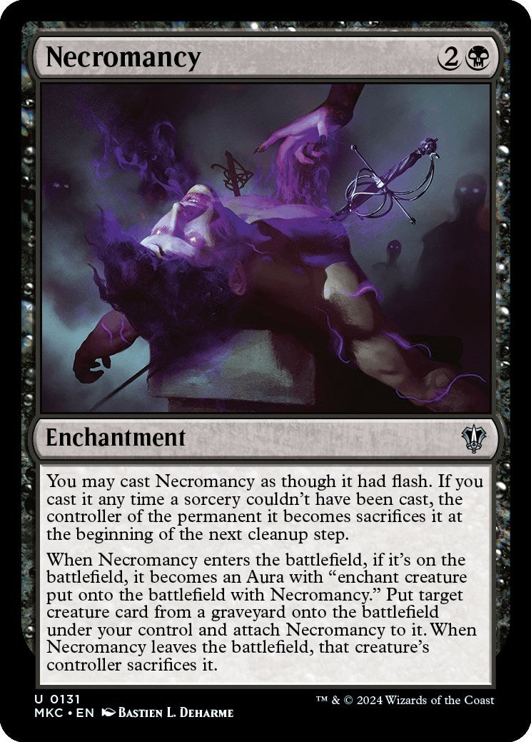 Necromancy [Murders at Karlov Manor Commander] | Good Games Adelaide SA