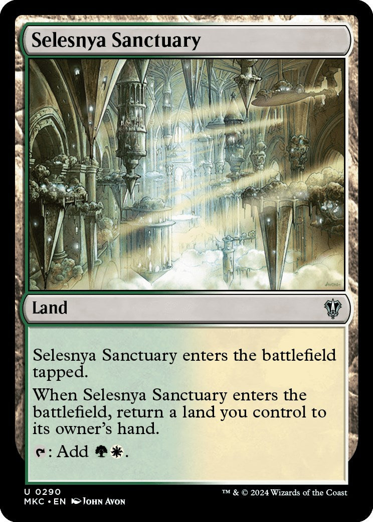 Selesnya Sanctuary [Murders at Karlov Manor Commander] | Good Games Adelaide SA
