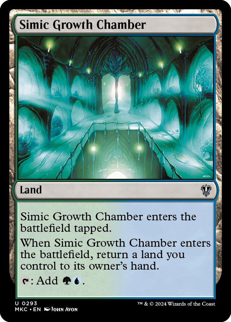 Simic Growth Chamber [Murders at Karlov Manor Commander] | Good Games Adelaide SA