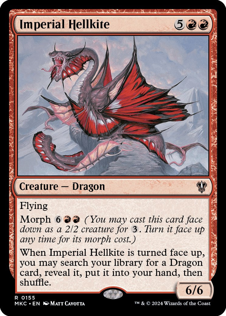 Imperial Hellkite [Murders at Karlov Manor Commander] | Good Games Adelaide SA