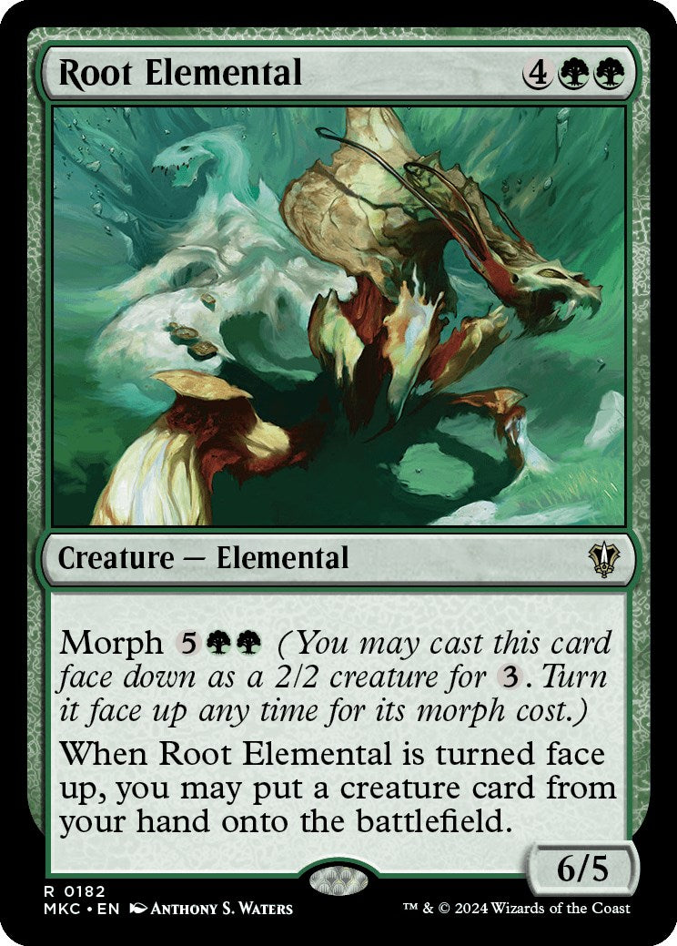 Root Elemental [Murders at Karlov Manor Commander] | Good Games Adelaide SA