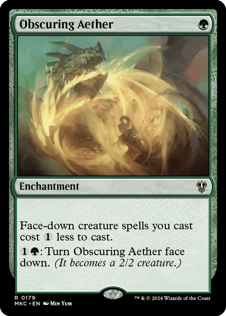 Obscuring Aether [Murders at Karlov Manor Commander] | Good Games Adelaide SA