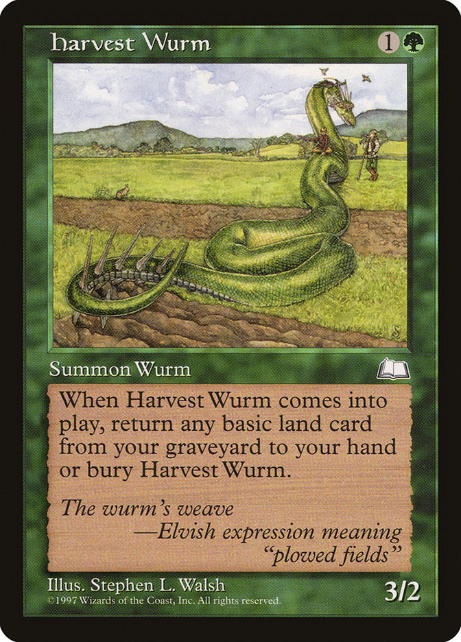 Harvest Wurm  (Weatherlight)  | Good Games Adelaide SA