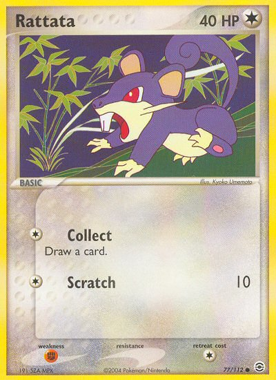 Rattata (77/112) [EX: FireRed & LeafGreen] | Good Games Adelaide SA