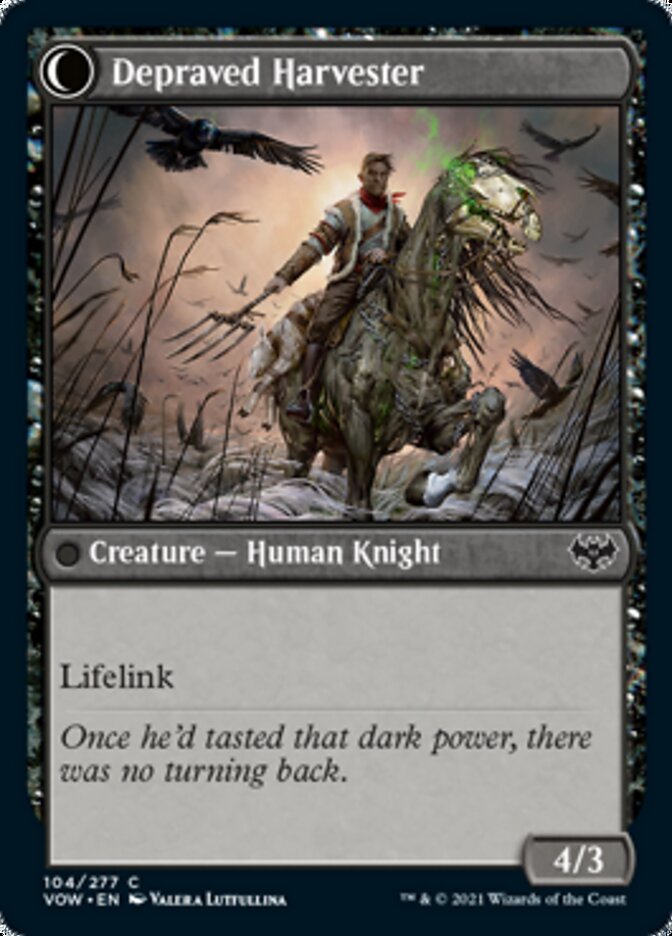 Desperate Farmer // Depraved Harvester [Innistrad: Crimson Vow] | Good Games Adelaide SA
