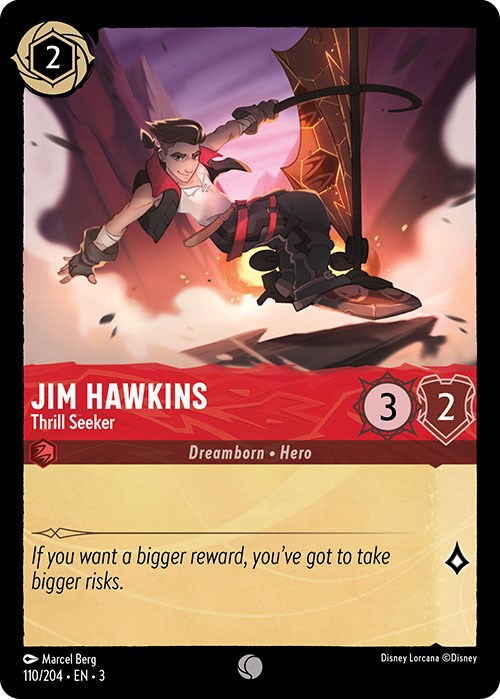 Jim Hawkins - Thrill Seeker (110/204) [Into the Inklands] | Good Games Adelaide SA