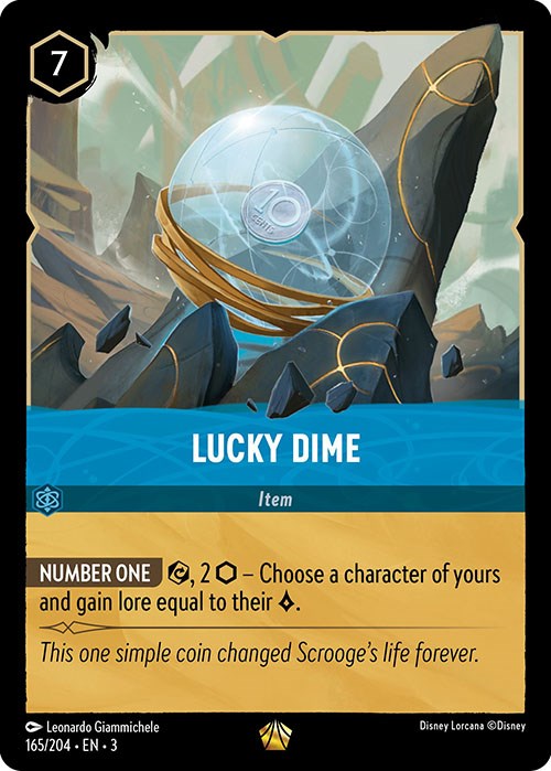 Lucky Dime (165/204) [Into the Inklands] | Good Games Adelaide SA