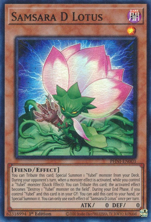 Samsara D Lotus [PHNI-EN003] Super Rare | Good Games Adelaide SA