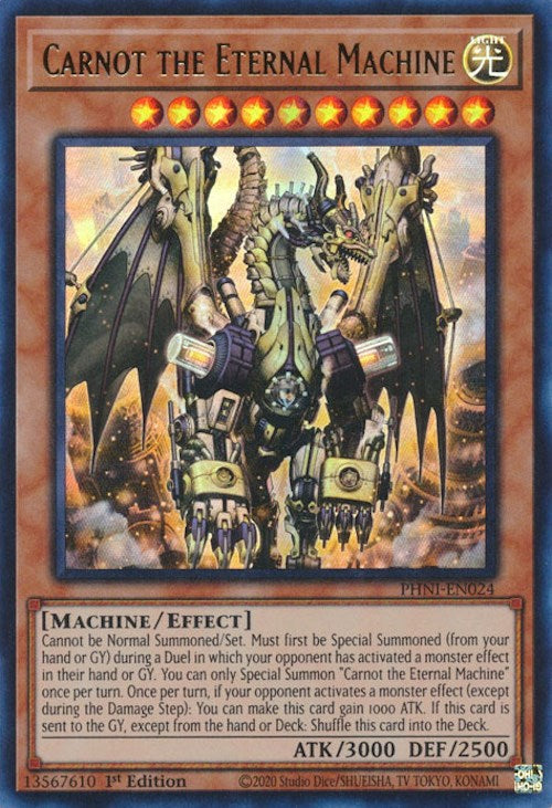 Carnot the Eternal Machine [PHNI-EN024] Ultra Rare | Good Games Adelaide SA