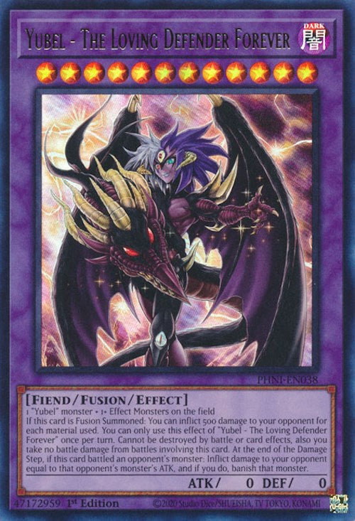 Yubel - The Loving Defender Forever [PHNI-EN038] Ultra Rare | Good Games Adelaide SA