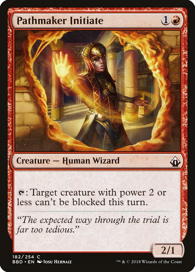 Pathmaker Initiate 182 (Battlebond)  - Foil | Good Games Adelaide SA
