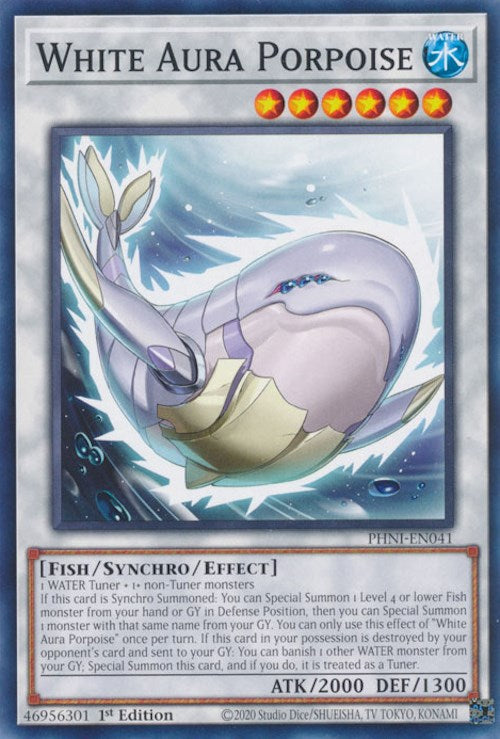 White Aura Porpoise [PHNI-EN041] Common | Good Games Adelaide SA