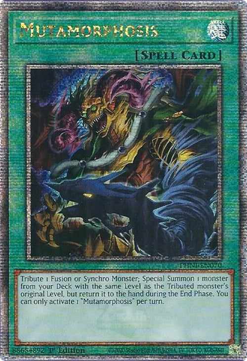 Mutamorphosis [PHNI-EN070] Quarter Century Secret Rare | Good Games Adelaide SA
