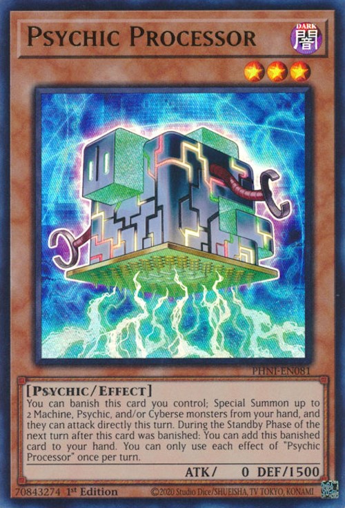 Psychic Processor [PHNI-EN081] Ultra Rare | Good Games Adelaide SA