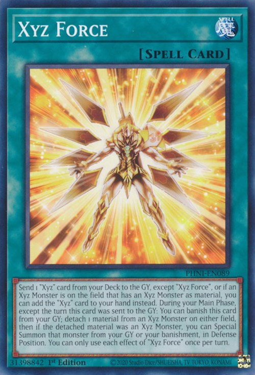 Xyz Force [PHNI-EN089] Common | Good Games Adelaide SA