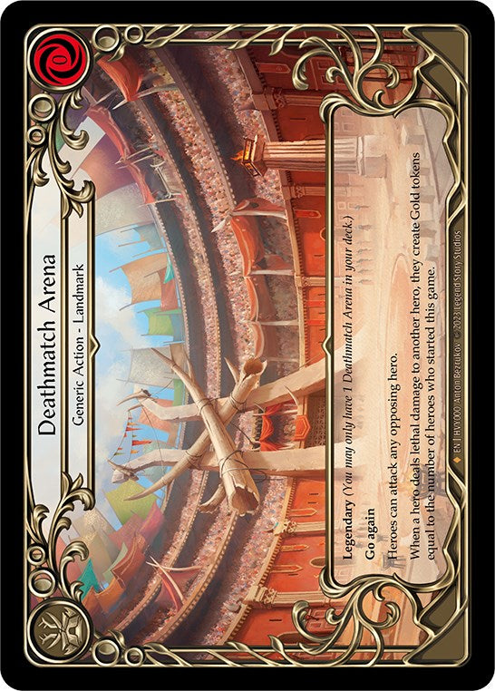 Deathmatch Arena [HVY000] (Heavy Hitters)  Cold Foil | Good Games Adelaide SA