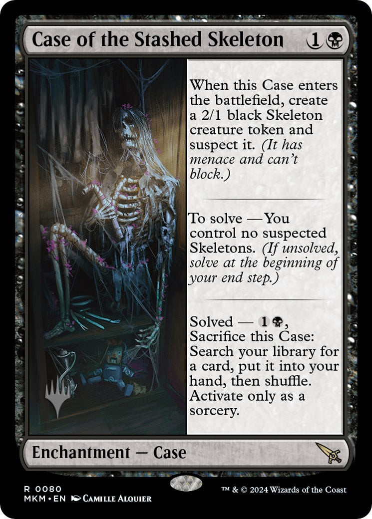 Case of the Stashed Skeleton (Promo Pack) [Murders at Karlov Manor Promos] | Good Games Adelaide SA