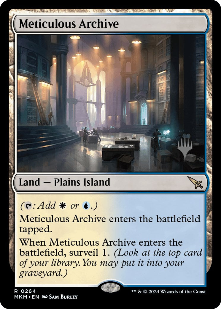 Meticulous Archive (Promo Pack) [Murders at Karlov Manor Promos] | Good Games Adelaide SA