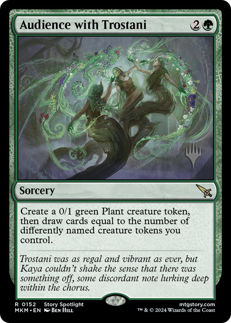 Audience with Trostani (Promo Pack) [Murders at Karlov Manor Promos] | Good Games Adelaide SA