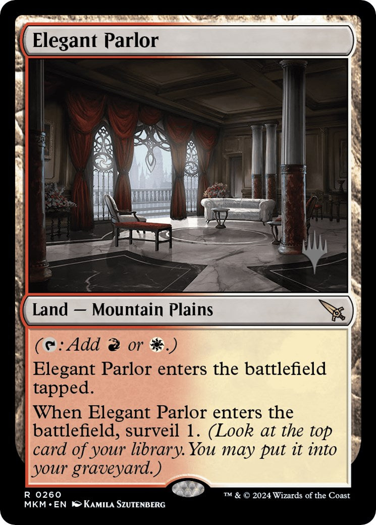 Elegant Parlor (Promo Pack) [Murders at Karlov Manor Promos] | Good Games Adelaide SA