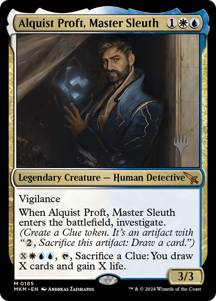 Alquist Proft, Master Sleuth (Promo Pack) [Murders at Karlov Manor Promos] | Good Games Adelaide SA